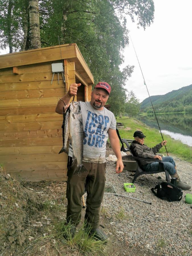 Holmset Camping And Fishing Namdalseid Exteriér fotografie