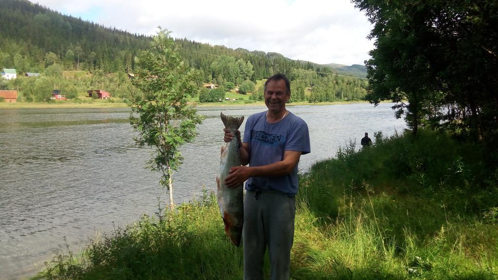 Holmset Camping And Fishing Namdalseid Exteriér fotografie