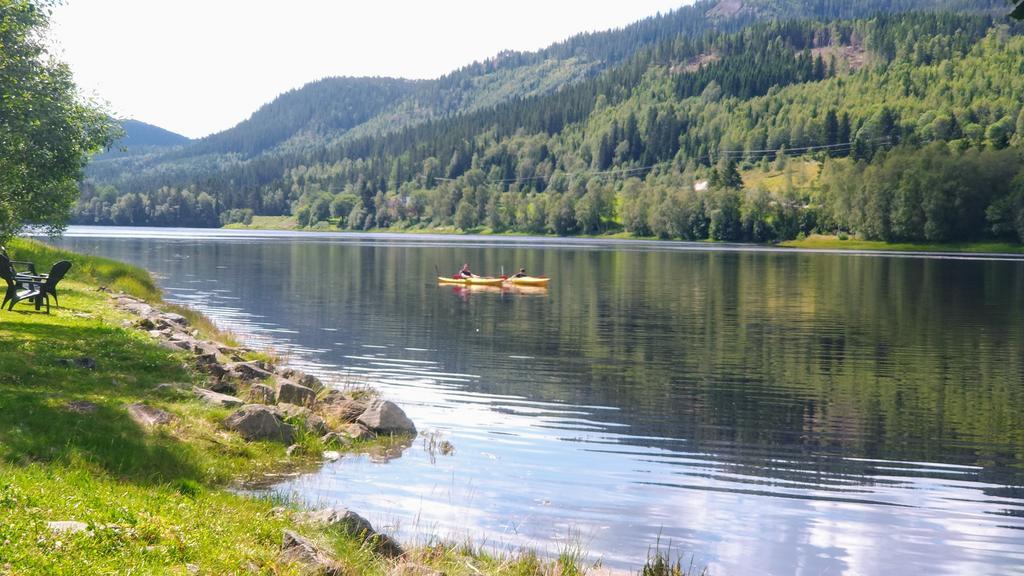 Holmset Camping And Fishing Namdalseid Exteriér fotografie